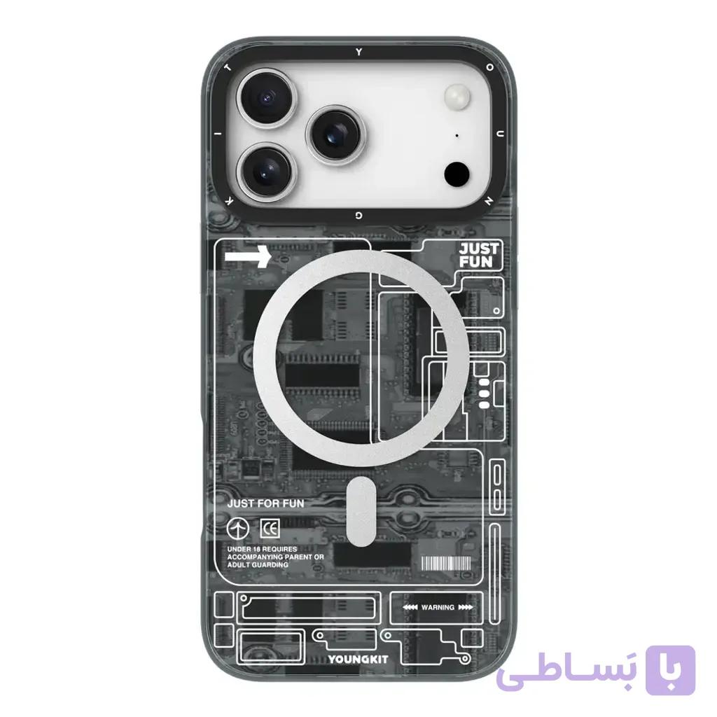 کاور یانگ کیت YoungKit مدل Technology Futuristic مناسب گوشی موبایل آیفون Iphone 17 Pro Max