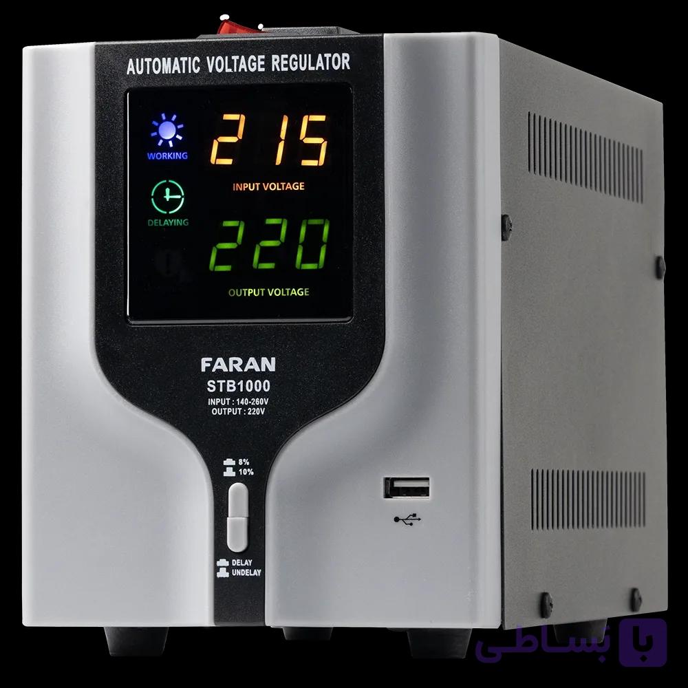 استابلایزر فاران مدل STB ظرفیت 1000VA — تصویر 1