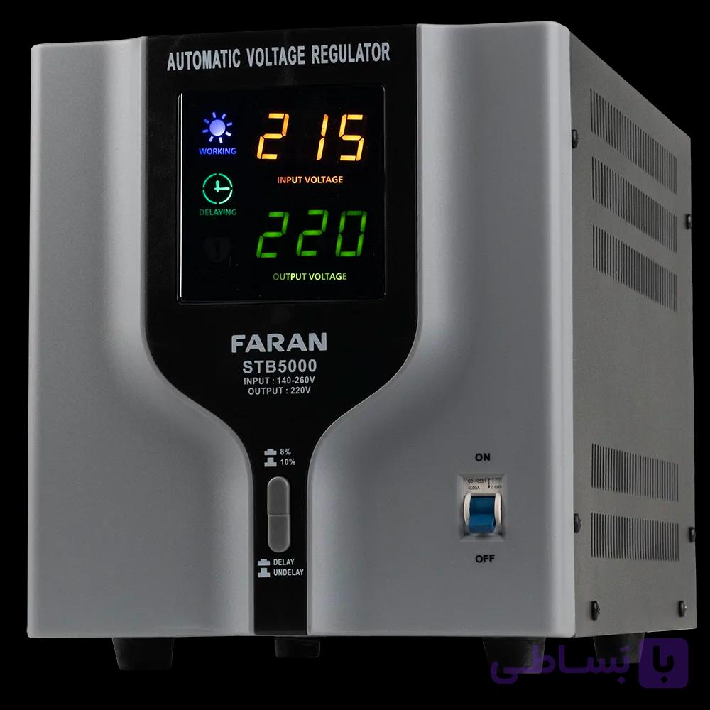 استابلایزر فاران مدل STB ظرفیت 5000VA — تصویر 1