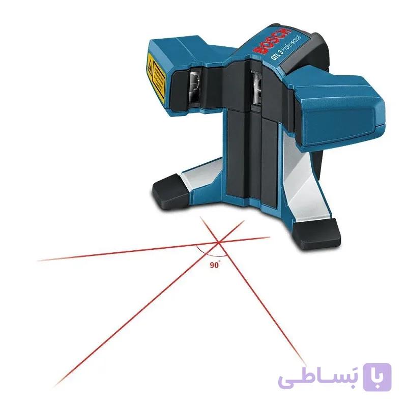 تراز لیزری سه خط کاشی و سرامیک بوش مدل GTL 3 — تصویر 1