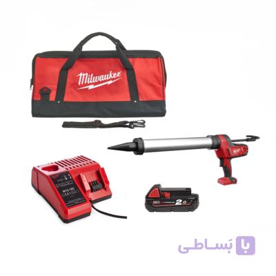 چسب زن تیوب 600 میلی‌لیتر 18 ولت میلواکی C18PCG/600A-201B