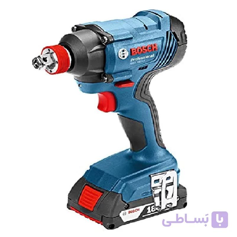 بکس شارژی 18 ولت بوش 2 آمپر مدل GDX 180 li — تصویر 1