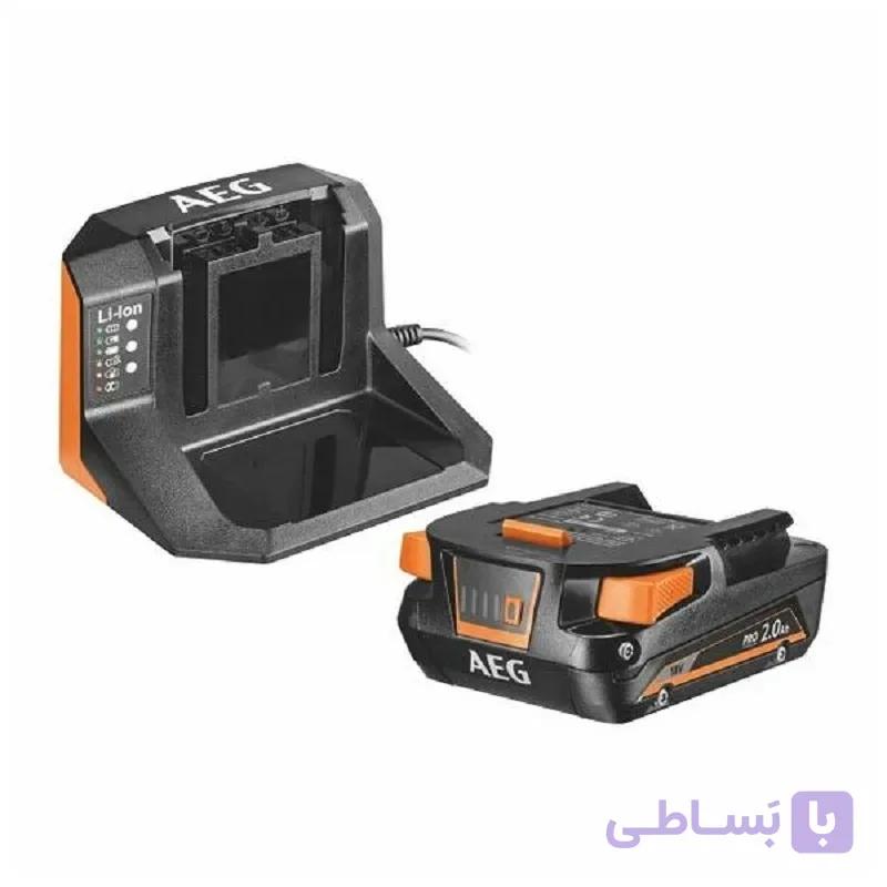 ست باترى و شارژر 18 ولت لیتیومى آاگ مدل SETL1820S — تصویر 1