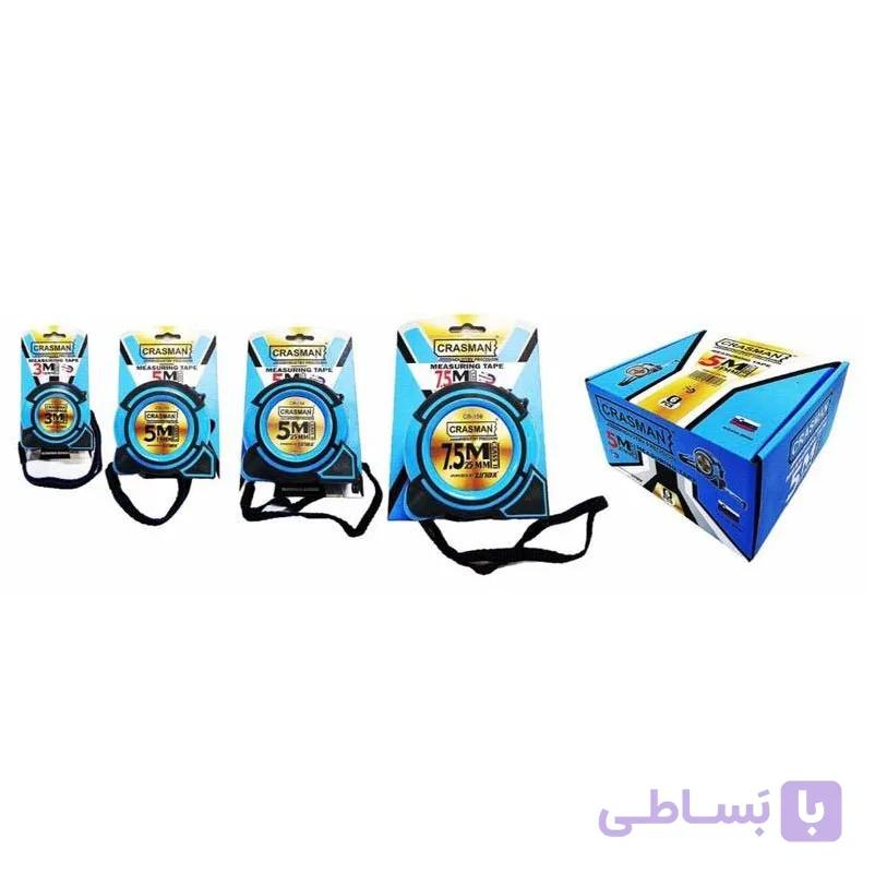 متر نشکن حرفه ای کراسمن – مناسب نقشه‌برداری و ساختمان — تصویر 1