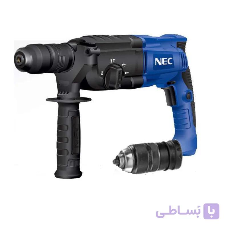 بتن کن چهارشیار 800 وات NEC مدل 9528