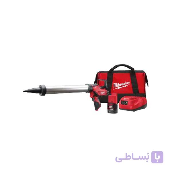 چسب زن تیوب 400 میلی‌لیتر 12 ولت میلواکی M12PCG/400A-201B