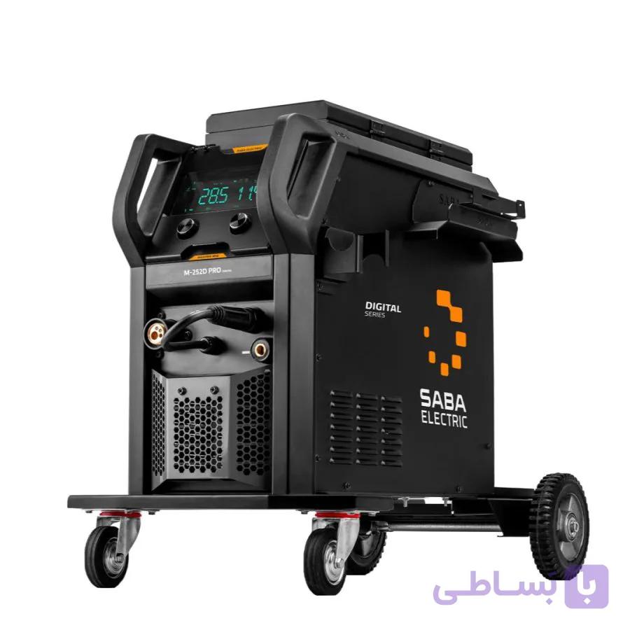 دستگاه جوش اینورتر میگ تکفاز 250 آمپر صباالکتریک MASTER MIG M-252D DIGITAL — تصویر 1