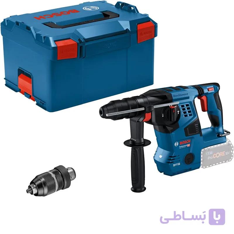 دریل بتن کن شارژی 18 ولت 4 شیار بوش مدل GBH 18V28 CF — تصویر 1