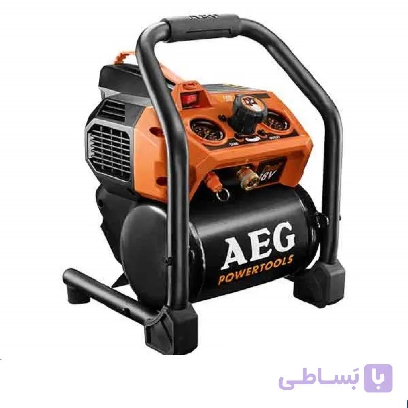 کمپرسور شارژى 3.8 لیترى 18 ولت آاگ مدل BK18-38BL-0 — تصویر 1