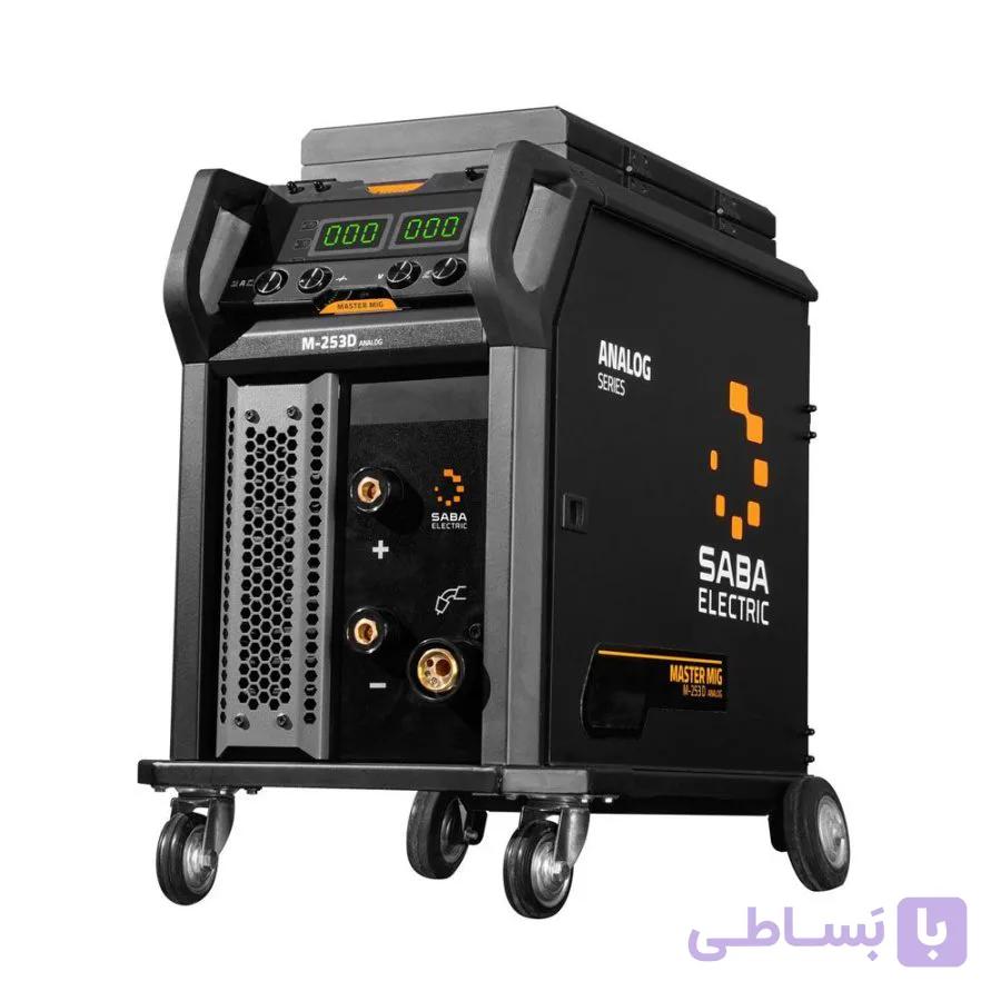 دستگاه جوش اینورتر Co2 تکفاز 250 آمپر صباالکتریک مدل MASTER MIG M-253D ANALOG — تصویر 1