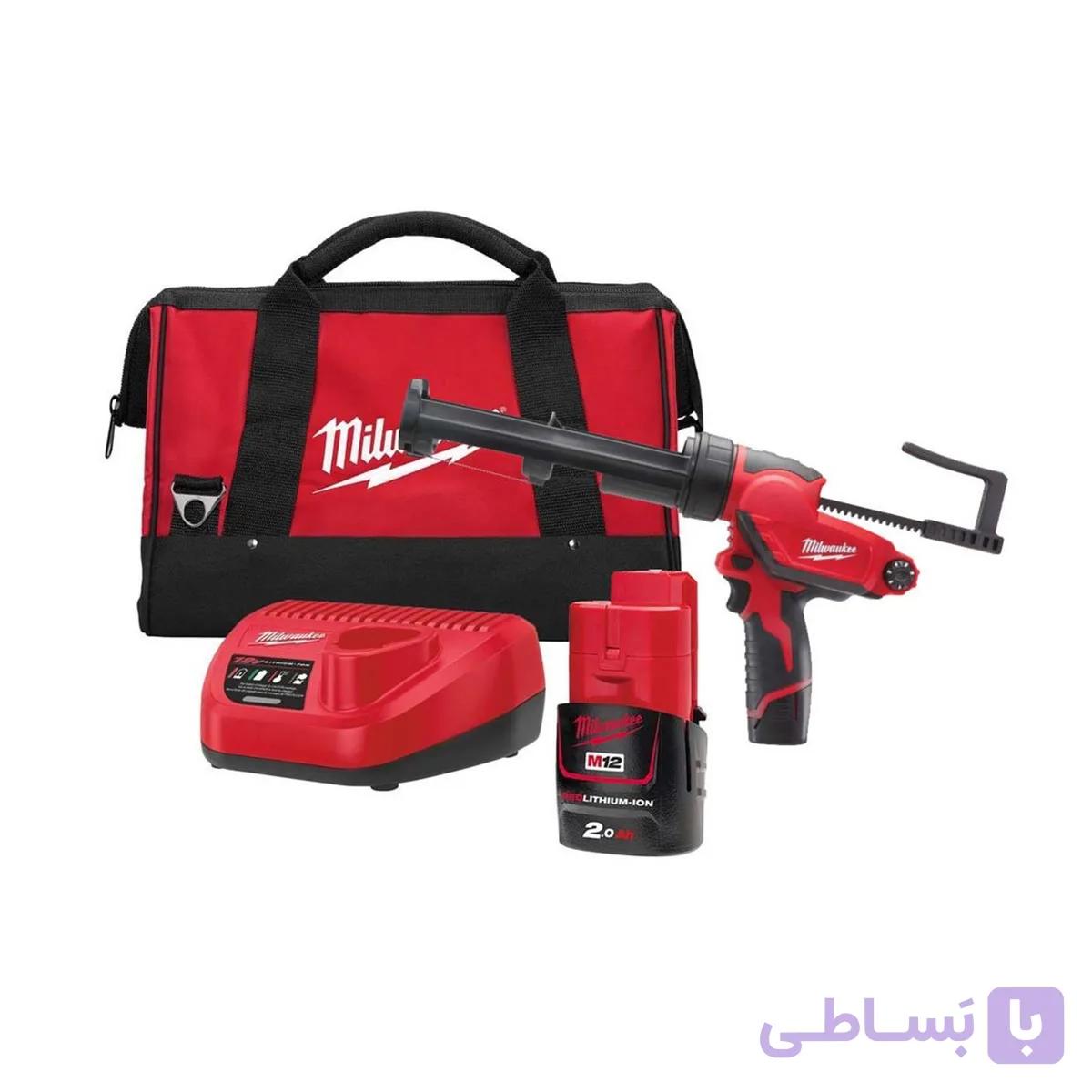 چسب زن کاتریج 310 میلی‌لیتر 12 ولت میلواکی M12PCG/310C-201B — تصویر 1