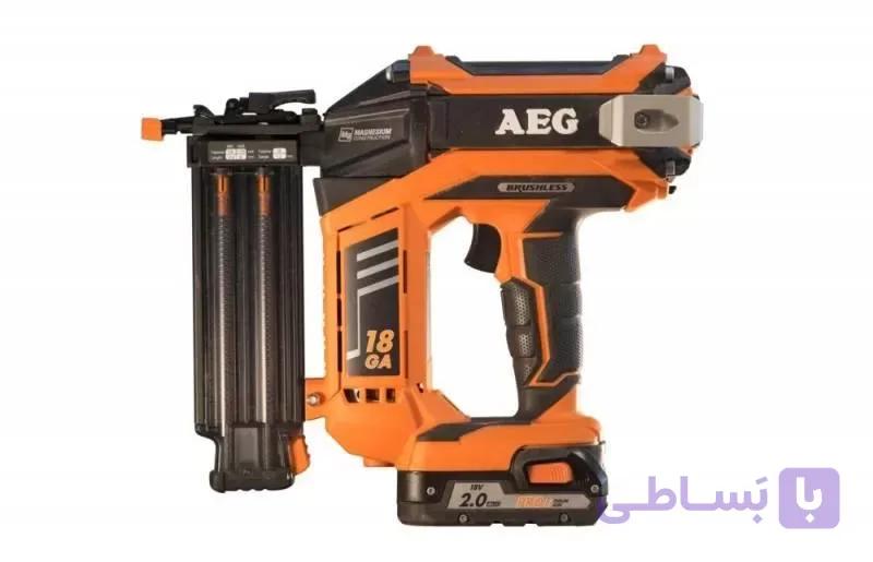 میخکوب شارژی 18 ولت آاگ مدل B18N18-201C — تصویر 1
