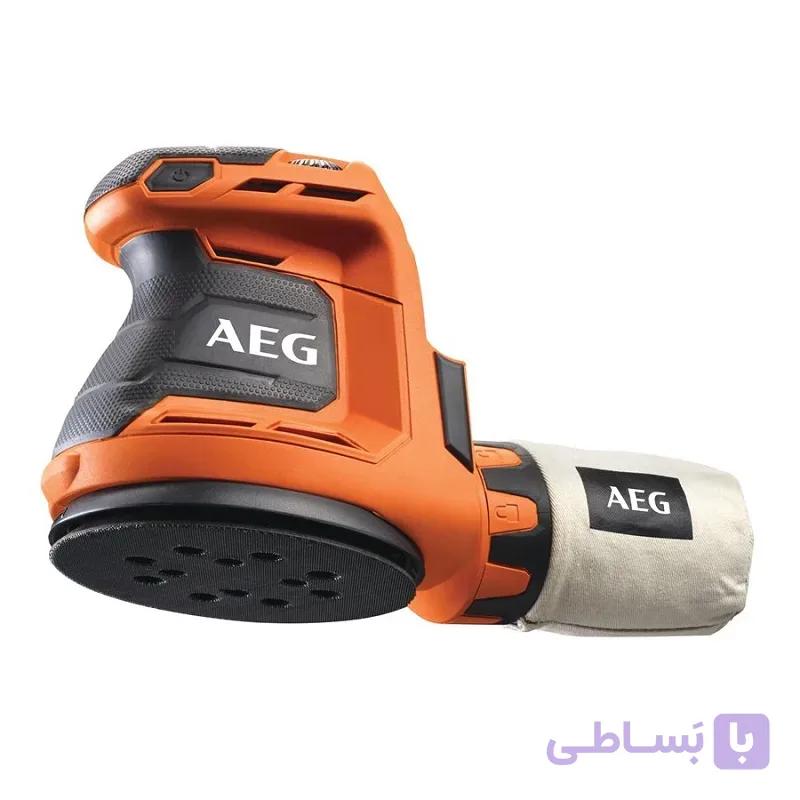 سنباده گرد شارژى 18 ولت آاگ مدل BEX18-125-0