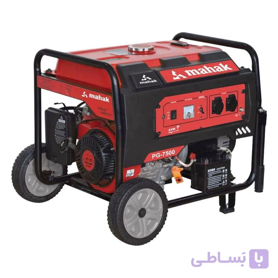 ژنراتور بنزینی 6.5 کیلووات محک مدل PG-7500
