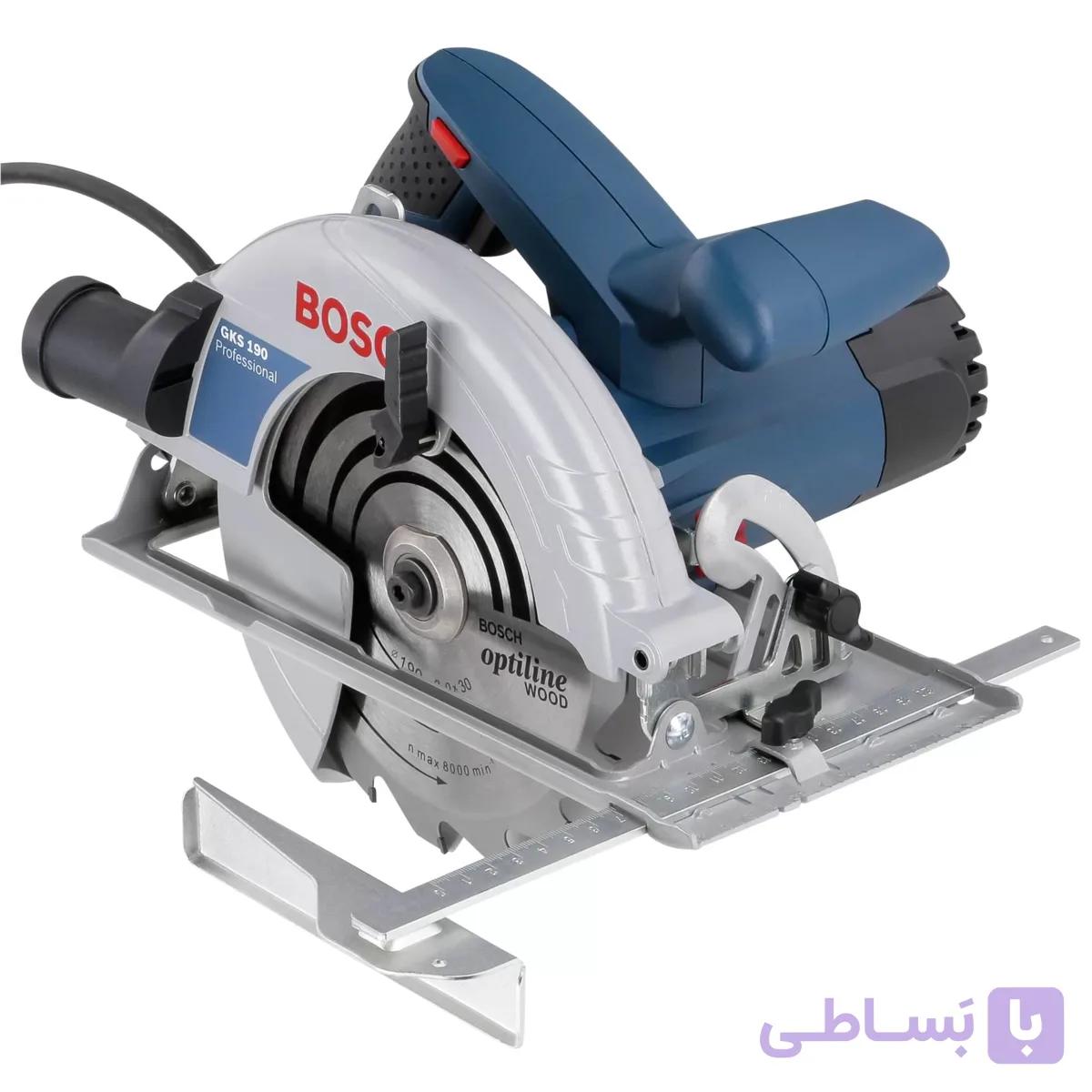 اره گرد 184 میلیمتر بوش مدل GKS 190 — تصویر 1