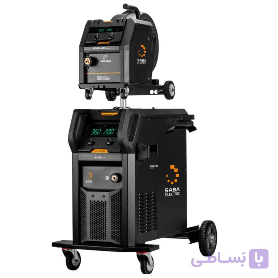 دستگاه جوش اینورتر 400 آمپر دیجیتال صبا الکتریک MASTER MIG M-406 DIGITAL — تصویر 1