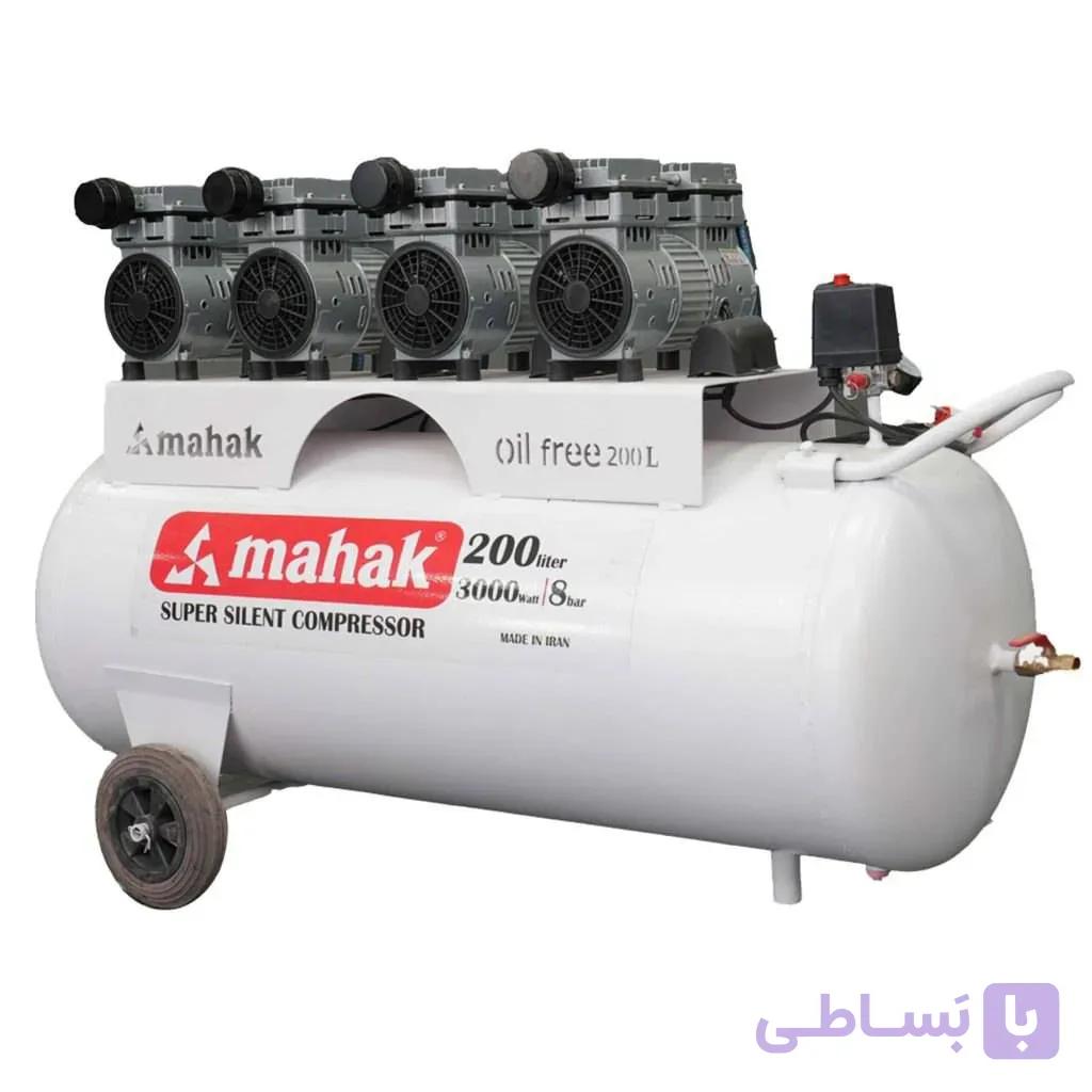 کمپرسور 200 لیتری سایلنت محک مدل HSU-3200 — تصویر 1