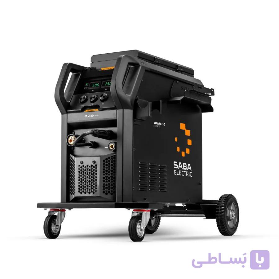 دستگاه جوش اینورتر میگ تکفاز 250 آمپر صباالکتریک MASTER MIG M-252D ANALOG — تصویر 1