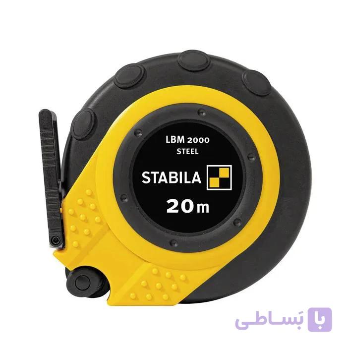 متر مهندسی دستی 20 متری استبیلا مدل LBM 2000 — تصویر 1