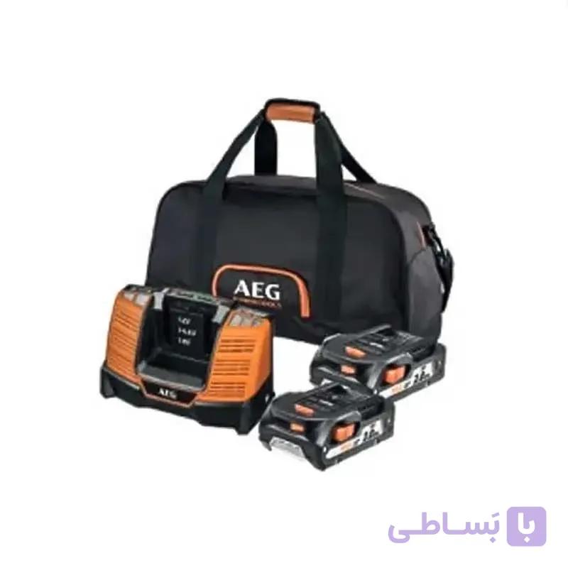 ست باترى و شارژر 18 ولت لیتیومى آاگ مدل SETLL1840SLK — تصویر 1