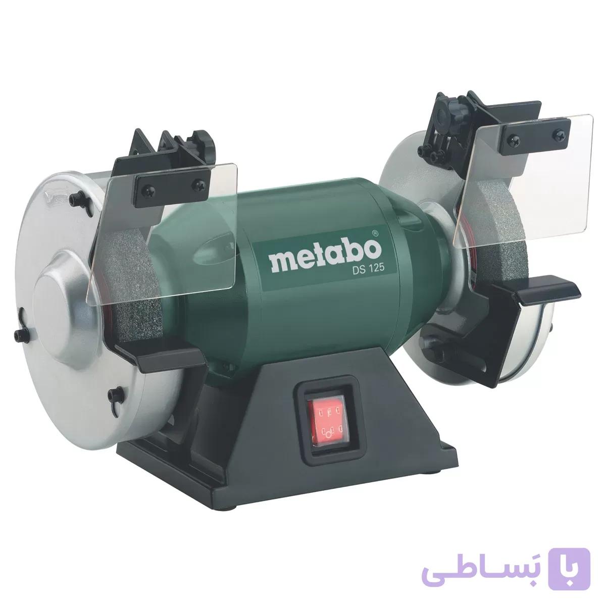 سنگ رومیزی دوطرفه 125 میلیمتری متابو مدل DS 125
