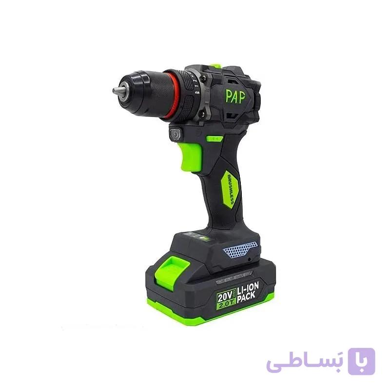 دریل شارژی براشلس چکشی پی ای پی مدل BID-2015 — تصویر 1