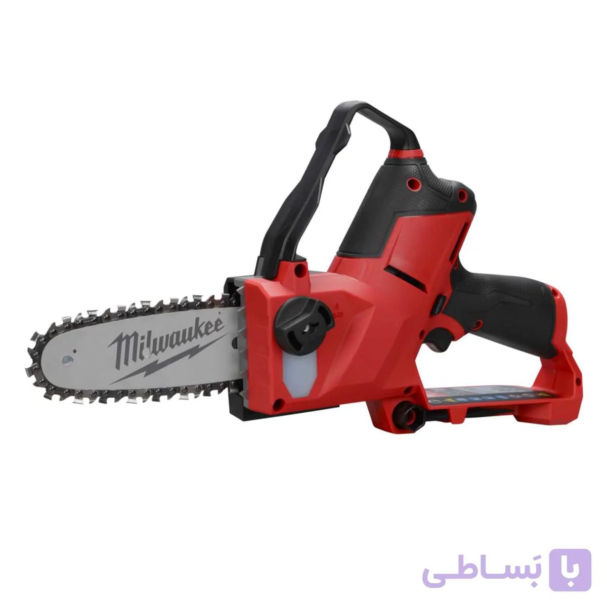 اره هرس کن زنجیری تیغه 15 سانتی‌متر 12 ولت میلواکی مدل M12FHS-0 — تصویر 1