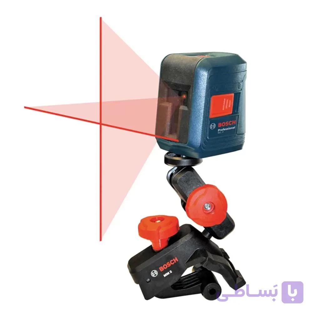 تراز لیزری خطی بوش مدل GLL 2 + MM2 — تصویر 1