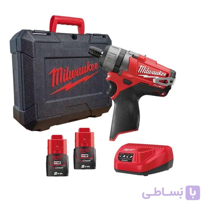 پیچ گوشتی 12 ولت شارژی میلواکی مدل M12BD-202C — تصویر 1