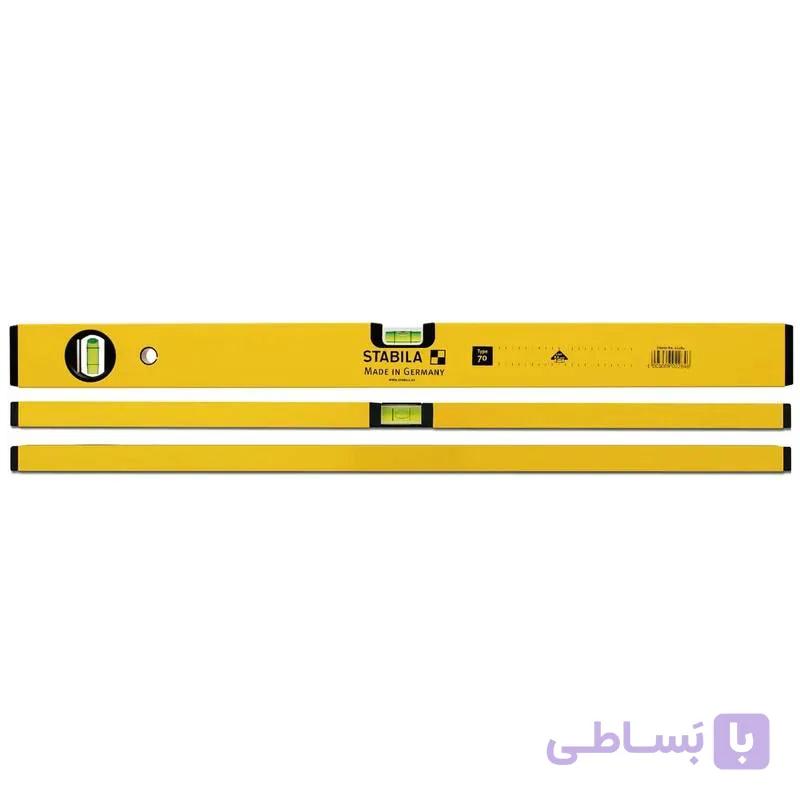 پکیج پنج عددی تراز استبیلا ( ۴ تراز 70 و متر چوبی ) — تصویر 1