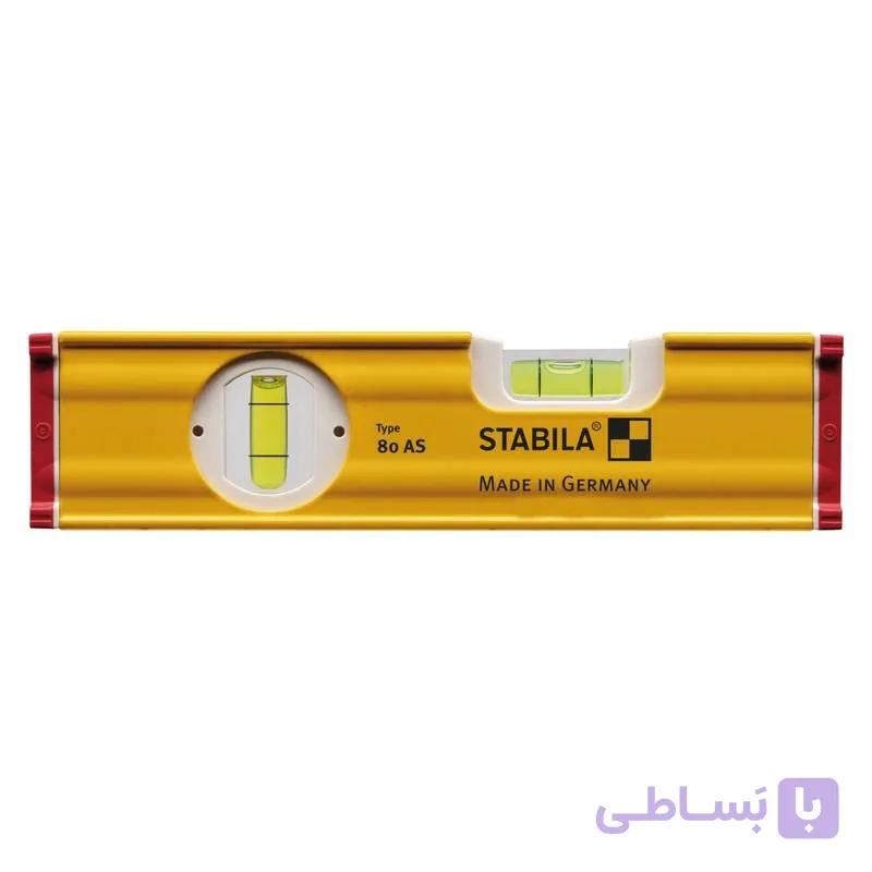 تراز ساختمانی پروفیل تقویت شده 40 سانتی متر استبیلا مدل 80-AS — تصویر 1