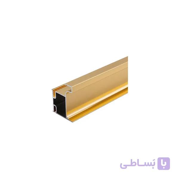 دستگیره شاخه‌ای مخفی کمدی ملونی 7063B مشکی — تصویر 1