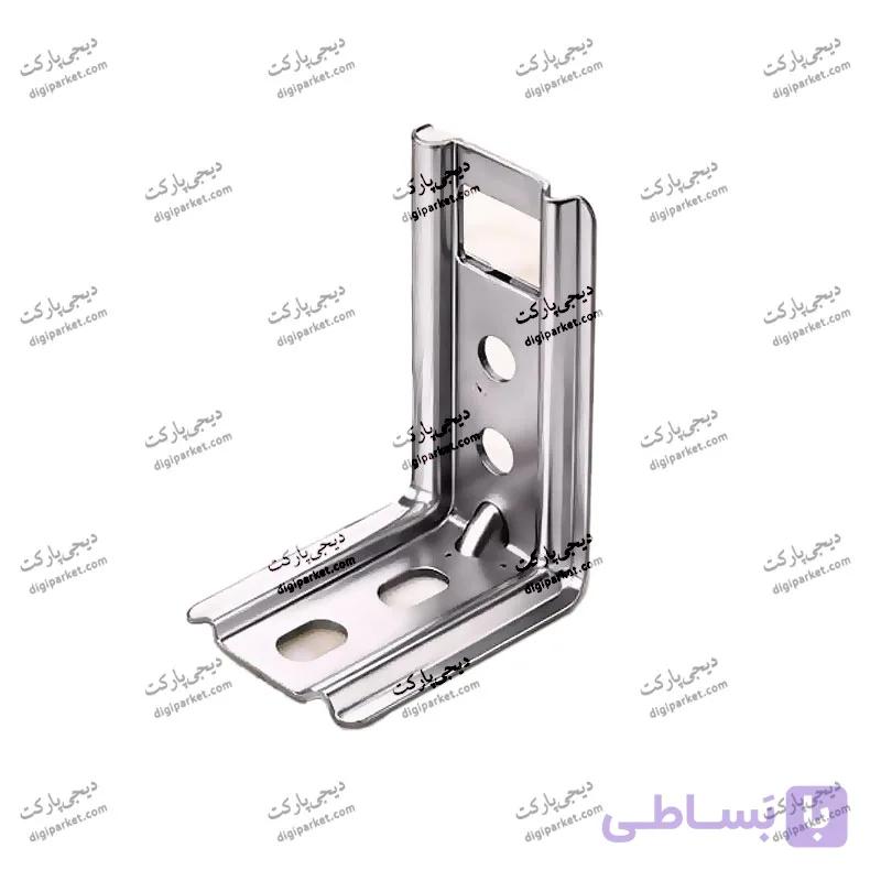 پایه دیواری ال پرده زبرا (تک نبشی) — تصویر 1