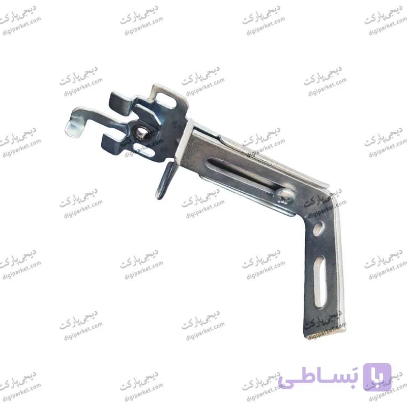 پایه پرده کرکره فلزی آلومینیومی دومنظوره (سقفی و دیواری) — تصویر 1
