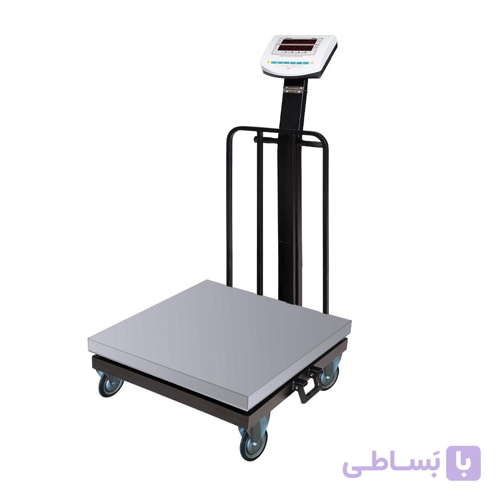 باسکول 300 کیلویی محک چرخدار استیل مدل MDS13000 — تصویر 1