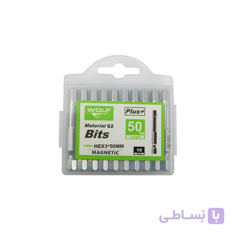 مجموعه 10 عددی سر پیچ گوشتی آلنی HEX8 — تصویر 1