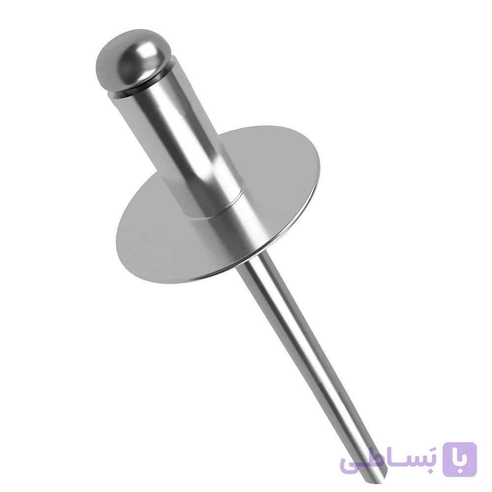 میخ پرچ سر پهن نمره 5 سایز 35 میلیمتر بسته 20 عدد — تصویر 1