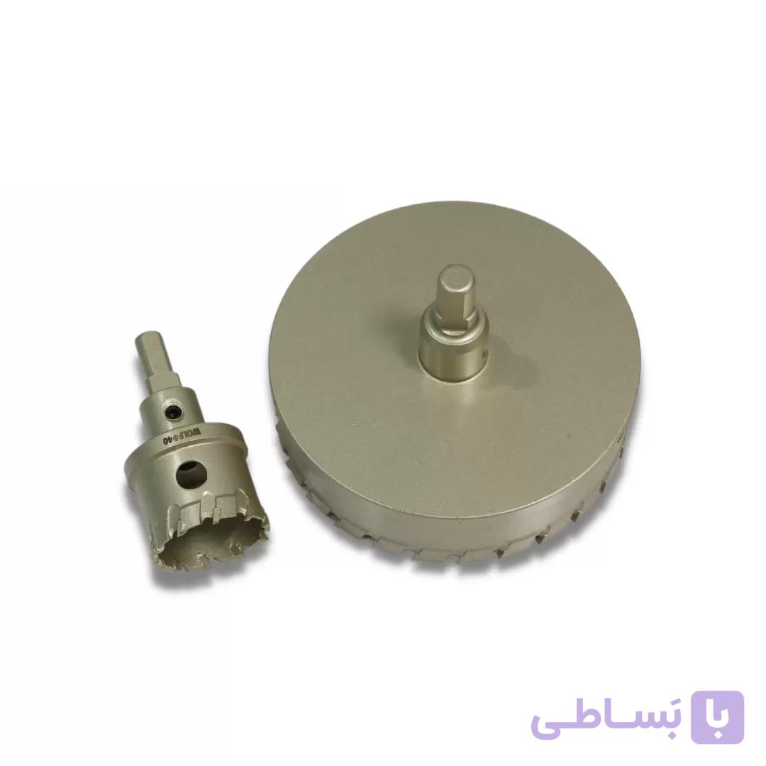 گردبر الماسه استیل حرفه ای (ام دی اف و استیل ) سایز 22 ولف