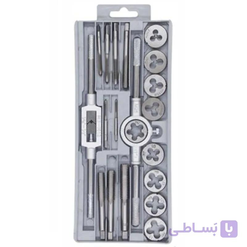 حدیده و قلاویز ست 20 پارچه فلزی — تصویر 1