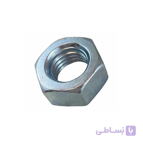 مهره شش گوش آهنی نمره M 6 بسته 120 عددی — تصویر 1