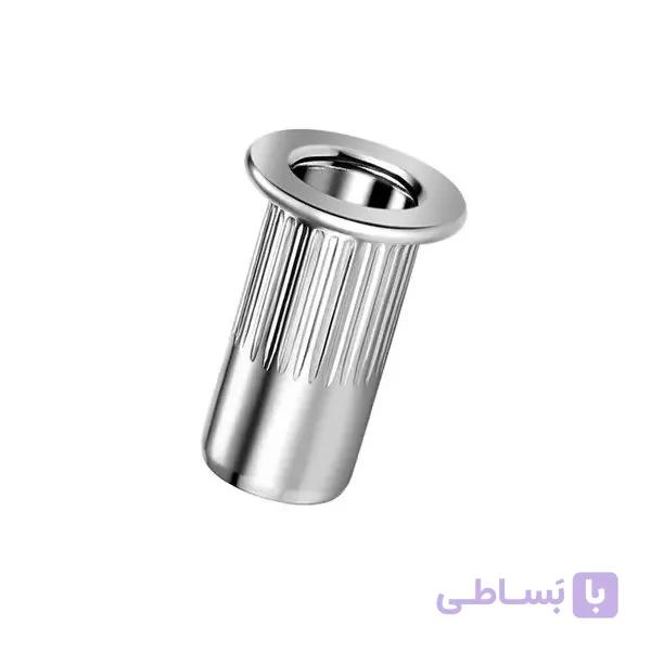 مهره پرچی لبه دار سایز M 8 بسته 50 عددی — تصویر 1