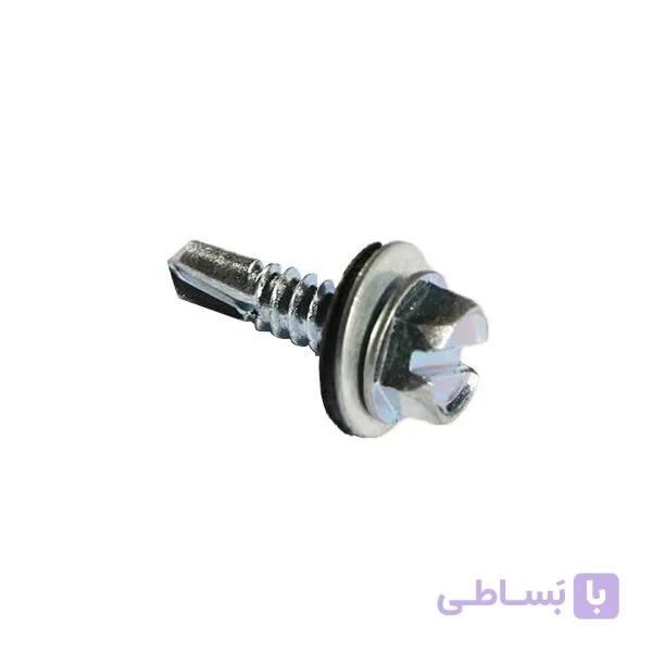 پیچ شیروانی سرمته ضخامت 14 سایز 100 میلیمتر بسته 30 عددی — تصویر 1