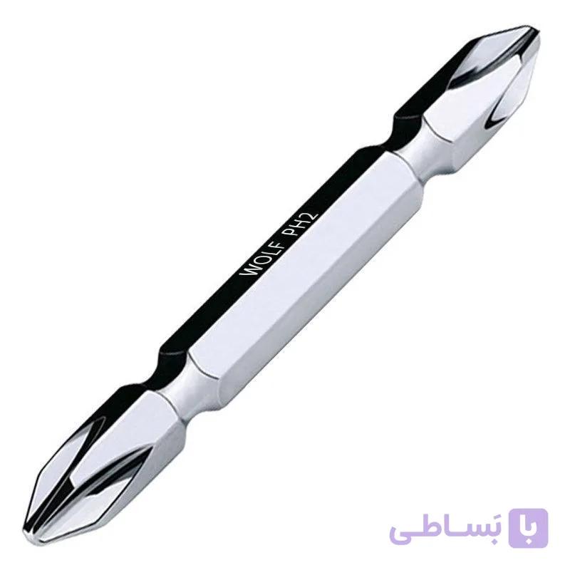 سری پیچ گوشتی دوسو چهارسو ولف 6/5 سانت — تصویر 1