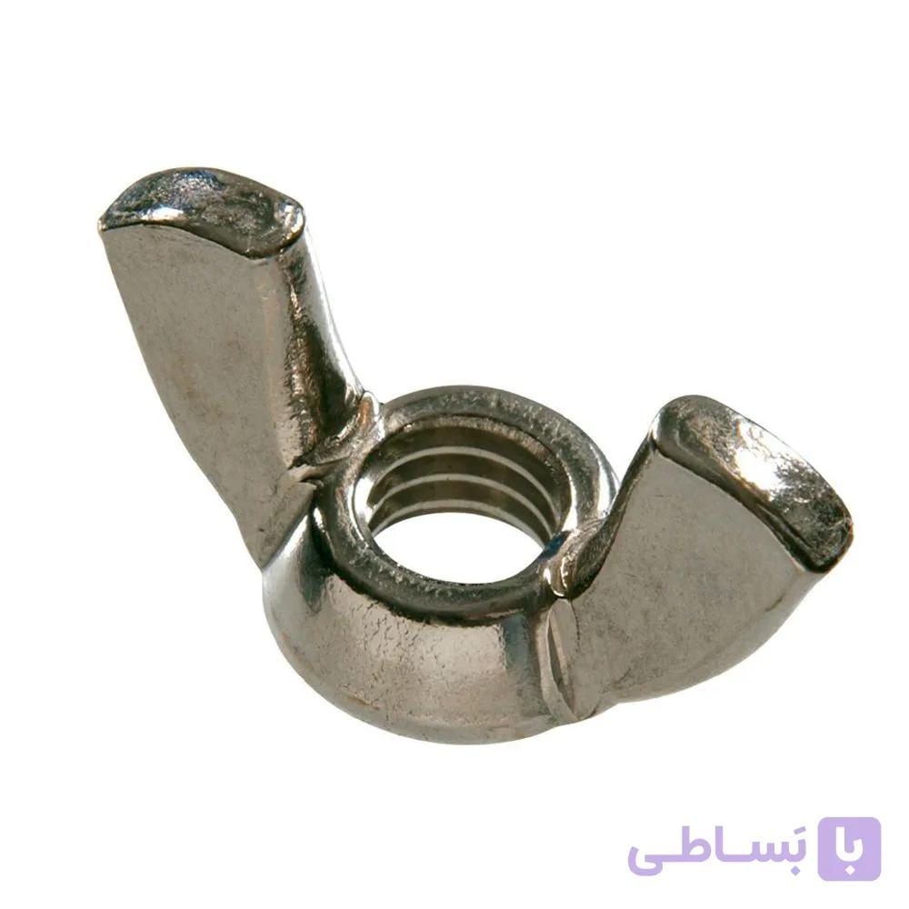 مهره خروسکی نمره M 10 بسته 30 عددی — تصویر 1
