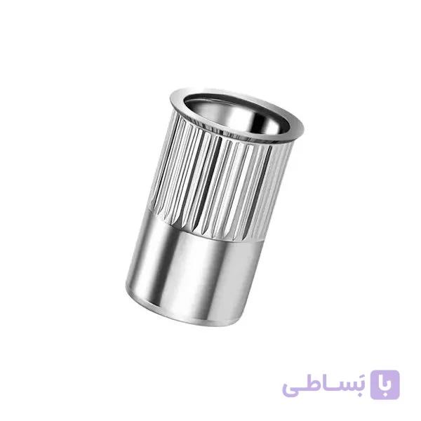 مهره پرچی بدون لبه سایز M 8 بسته 50 عددی — تصویر 1