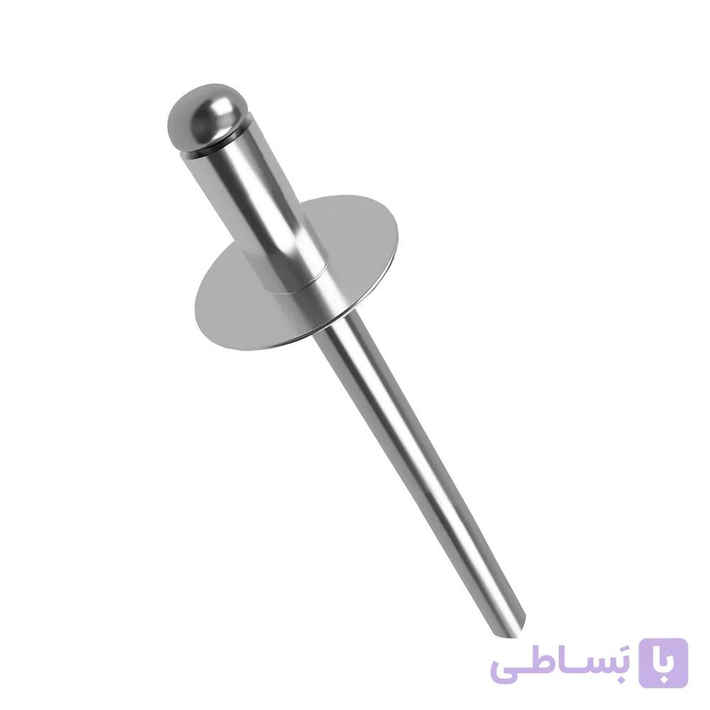 میخ پرچ سر عدسی نمره 3 سایز 15 میلیمتر بسته 70 عدد — تصویر 1