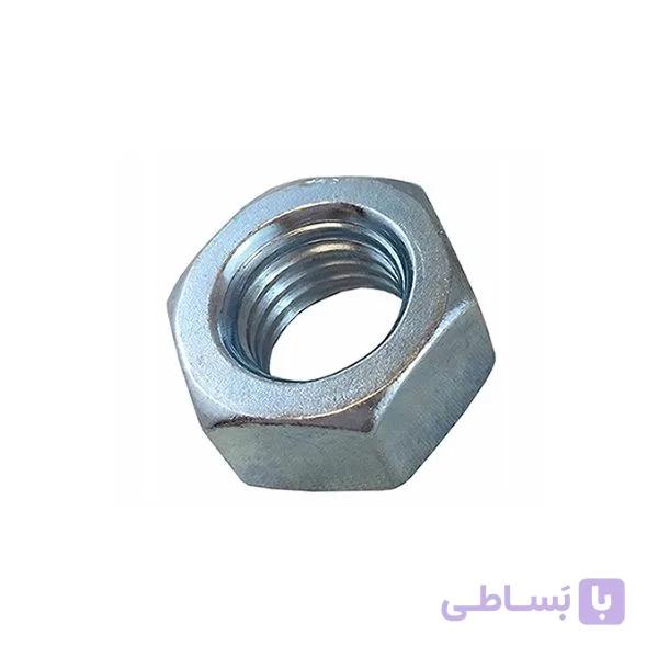 مهره شش گوش آهنی نمره M 4 بسته 200 عددی — تصویر 1