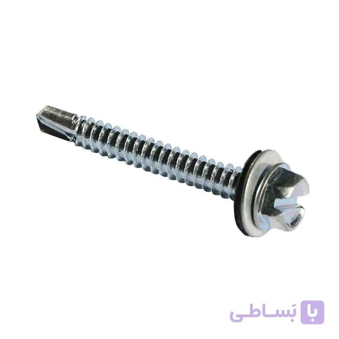پیچ شیروانی سرمته ضخامت 12 سایز 50 میلیمتر بسته 60 عدد — تصویر 1