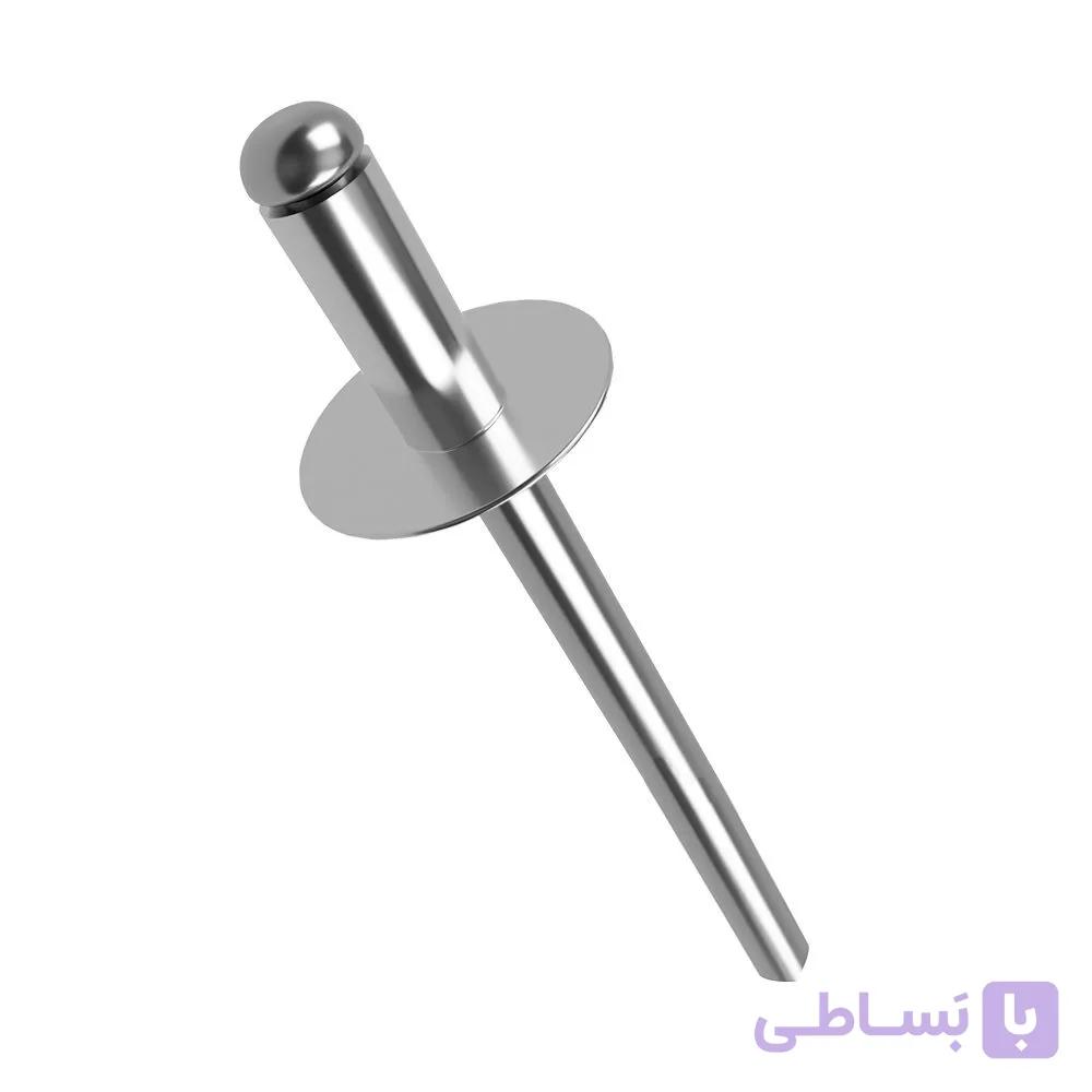 میخ پرچ سر عدسی نمره 6 سایز 25 میلیمتر بسته 35 عدد — تصویر 1