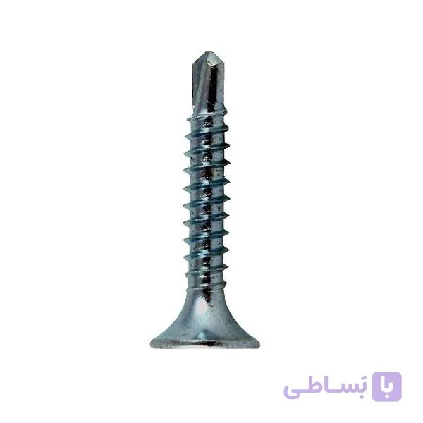 پیچ سرتخت مته دار ضخامت 4.2 سایز 38 میلیمتر بسته 60 عددی — تصویر 1
